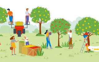 Zusammen auf der Streuobstwiese Bild: iStock.com/robuart